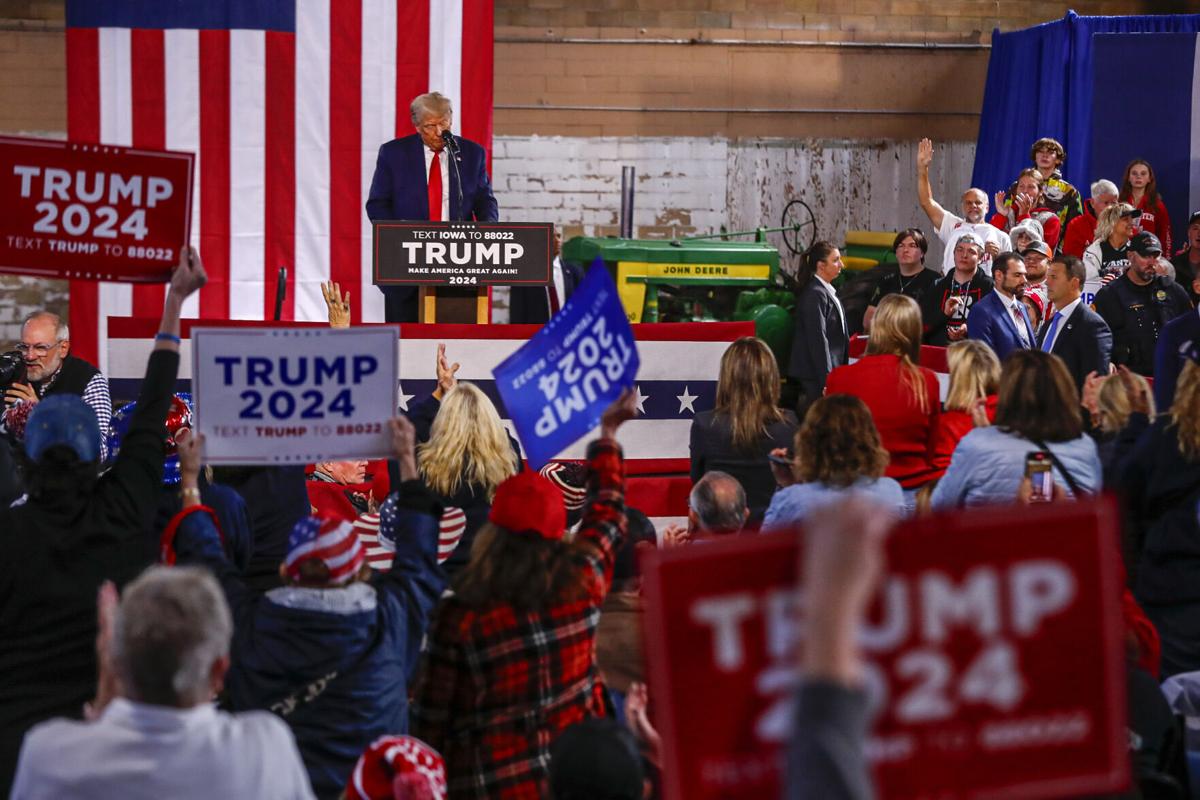 Trump leads, followed by second tier of four candidates in ISU/Civiqs poll  • News Service • Iowa State University