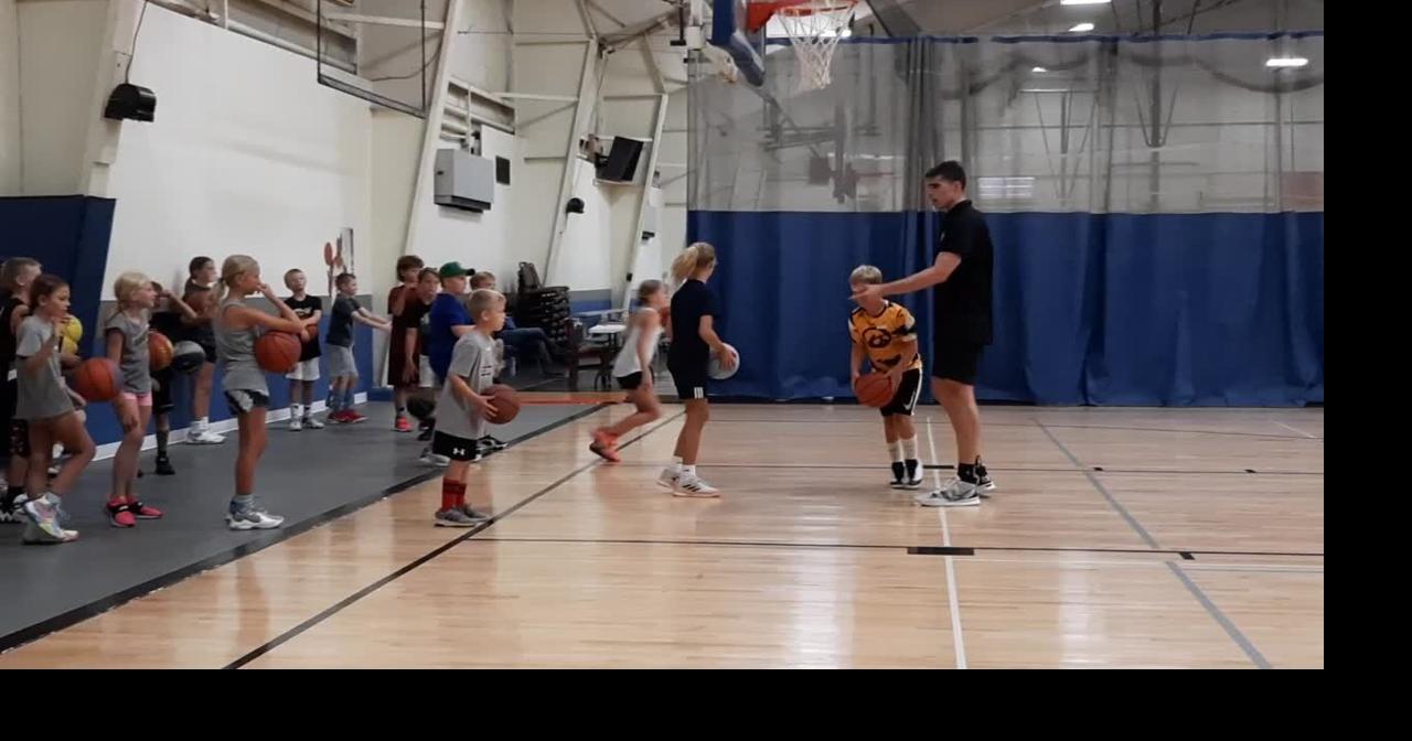 Luka Garza hosts a youth basketball skills camp in Davenport
