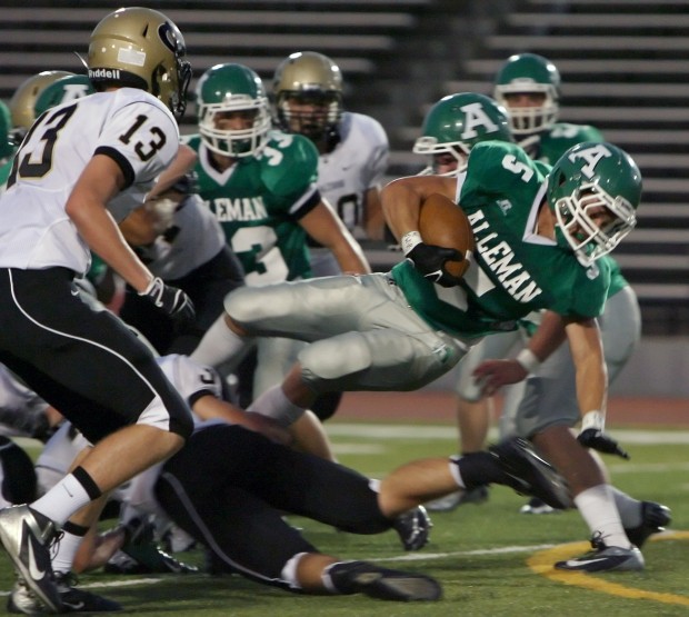 Alleman answers challenge High School Football