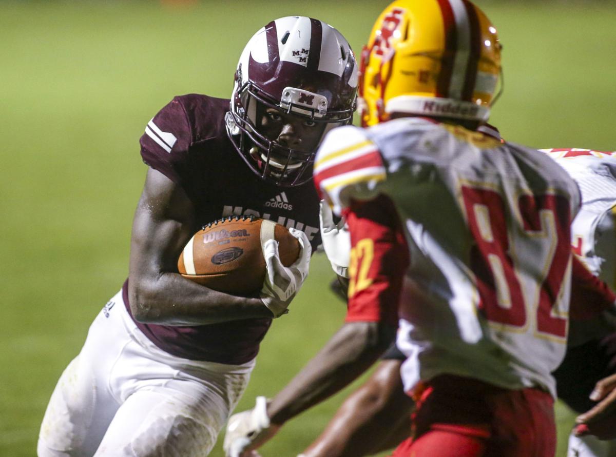 Moline Runs Over Rocks In Classic High School Football