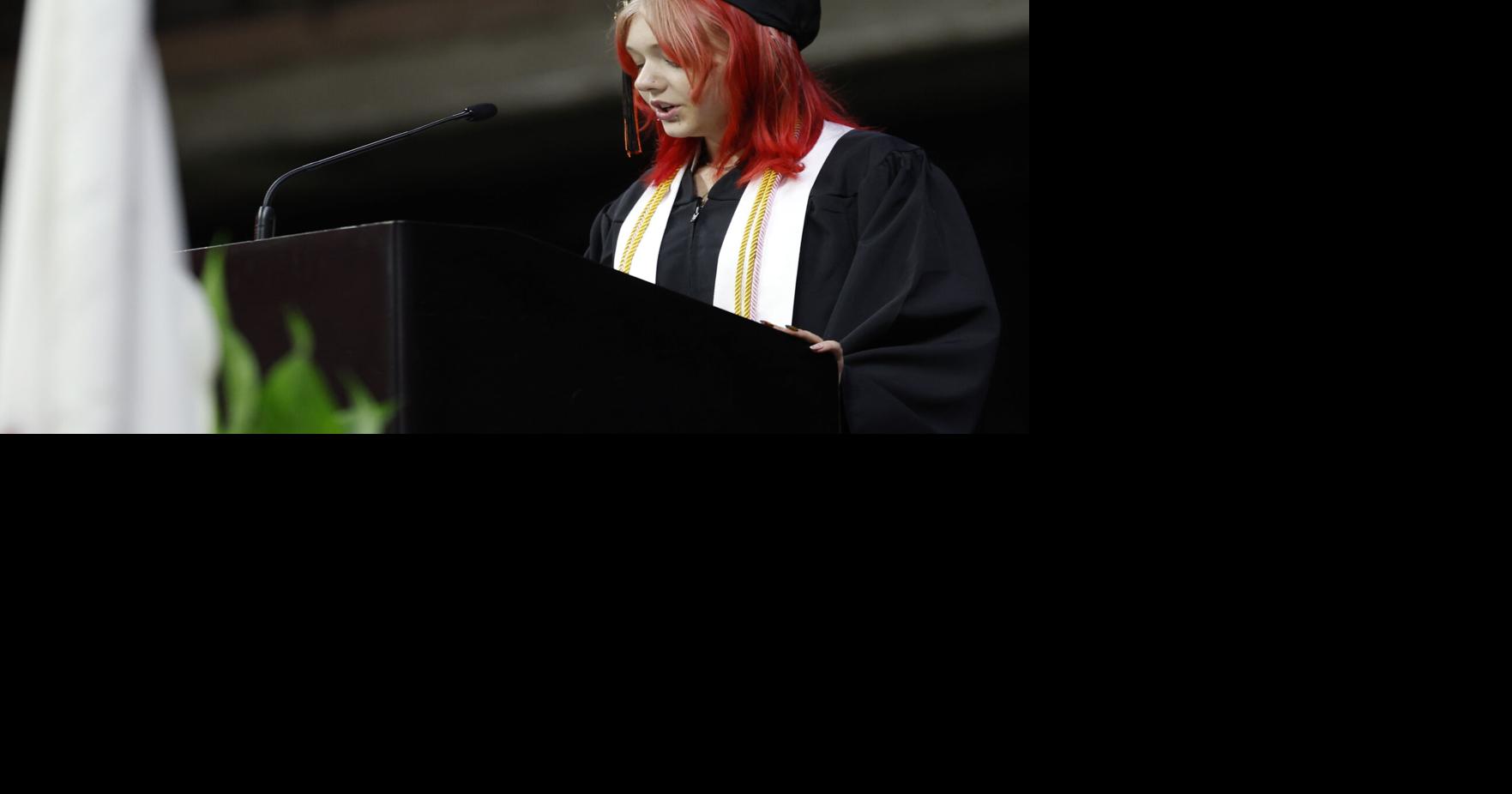 United Township UT high school graduation ceremony 2025