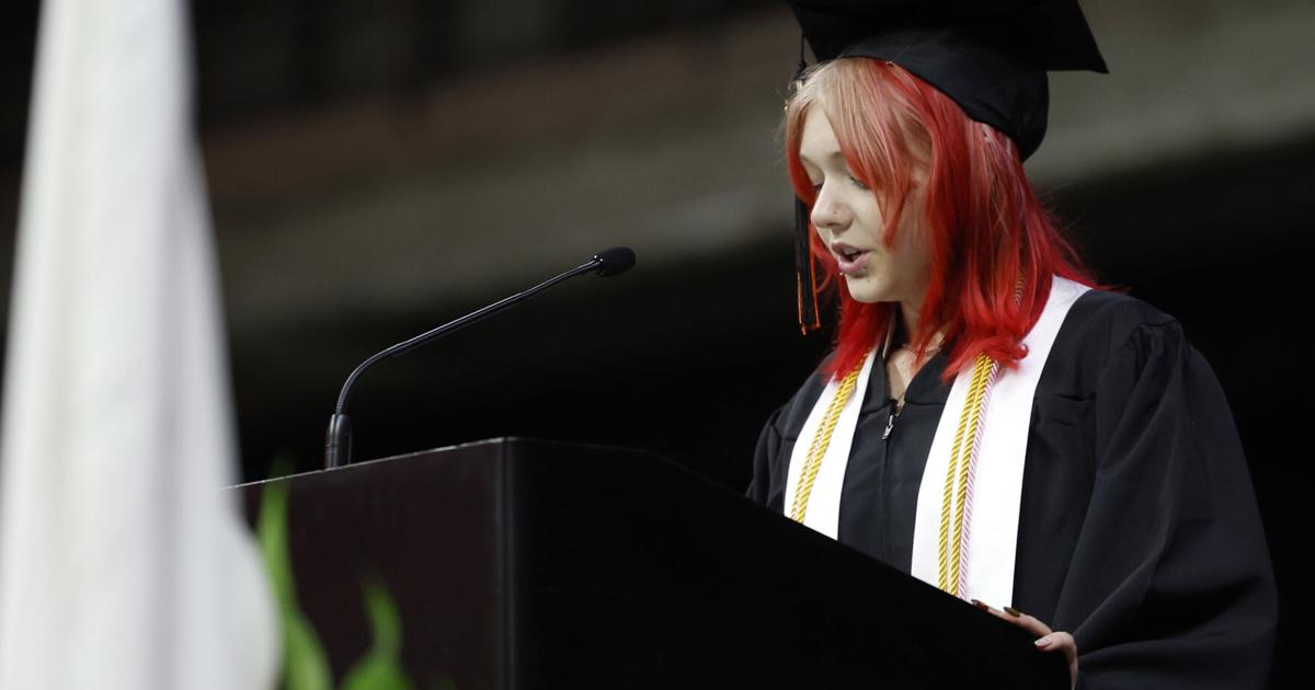 United Township UT high school graduation ceremony 2025
