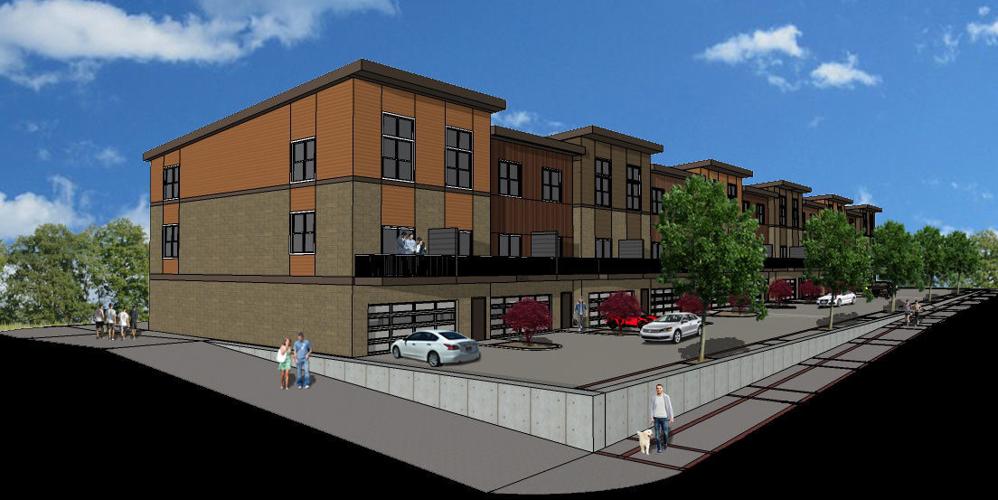 22 town homes planned for the edge of Moline's downtown