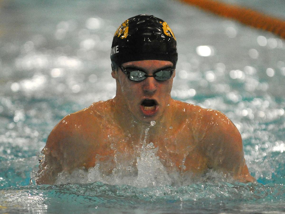 Pleasant Valley at Bettendorf boys swimming.