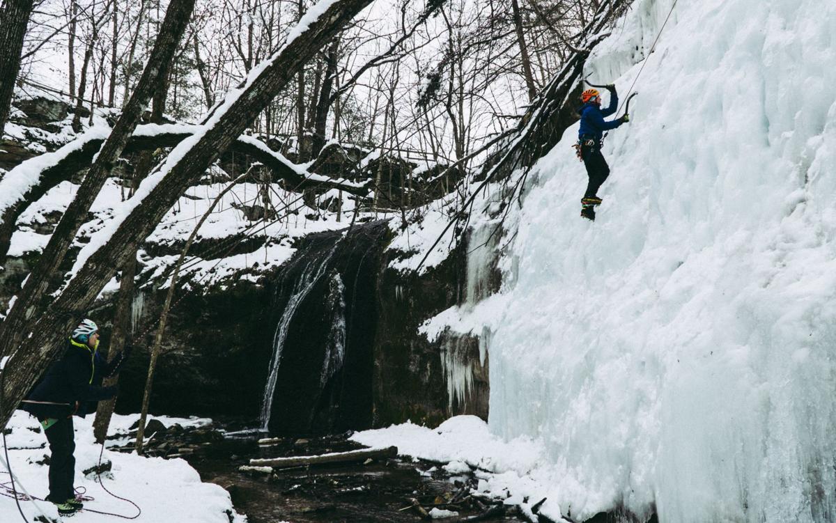 Bettendorf Climbers Venture North To Scale Ice Outdoors