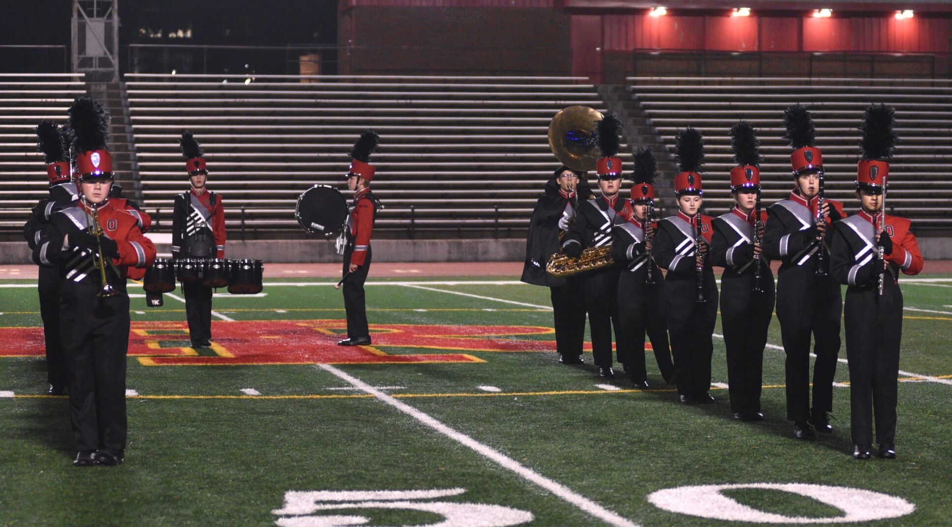 Photos and video Orion marching band performs at 2023 Showcase of