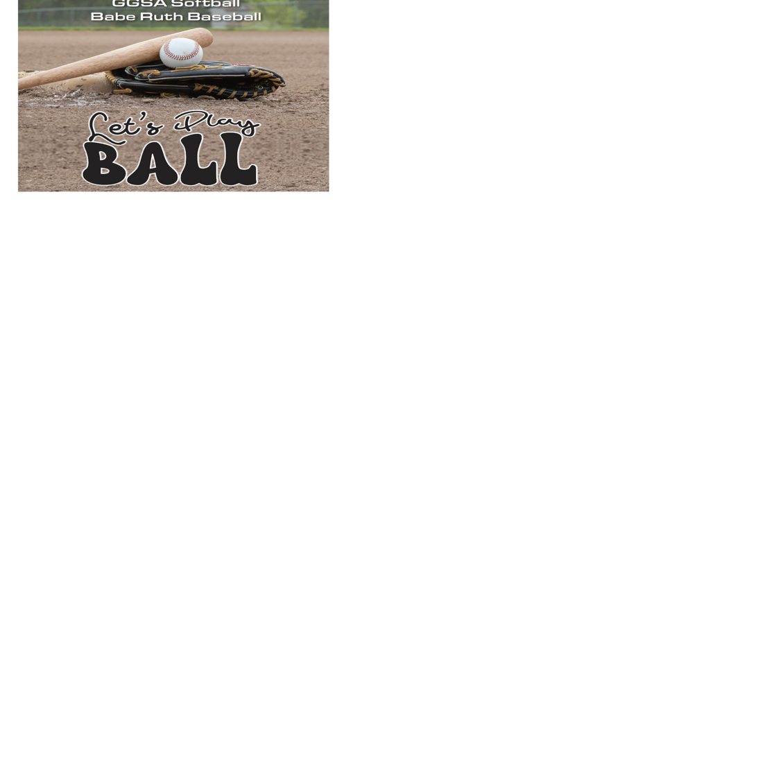Play ball special section