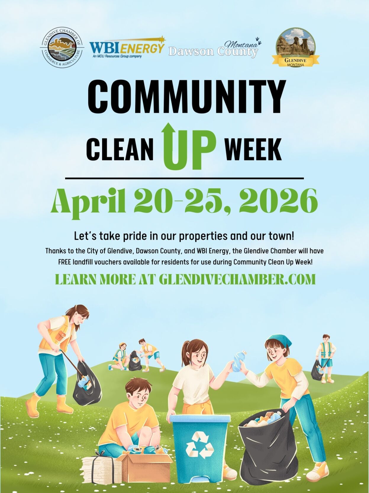 Community Clean Up Week set for April 20–25; Free landfill vouchers ...