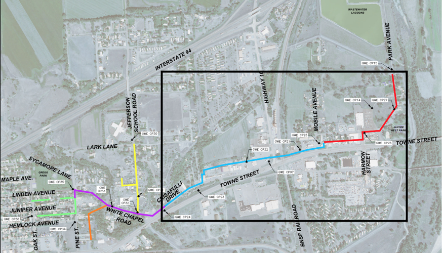 West Glendive sewer rehabilitation ongoing, more road closures expected ...