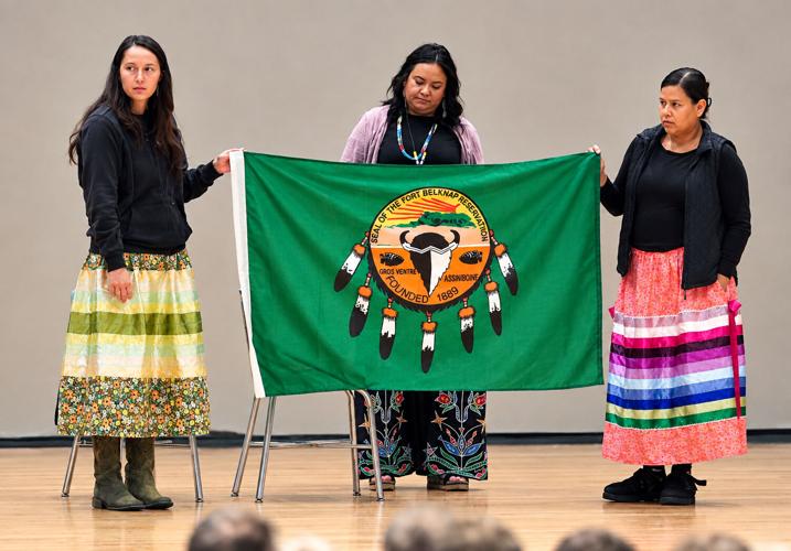 Glendive students hear drums, songs and history at Indigenous Peoples ...