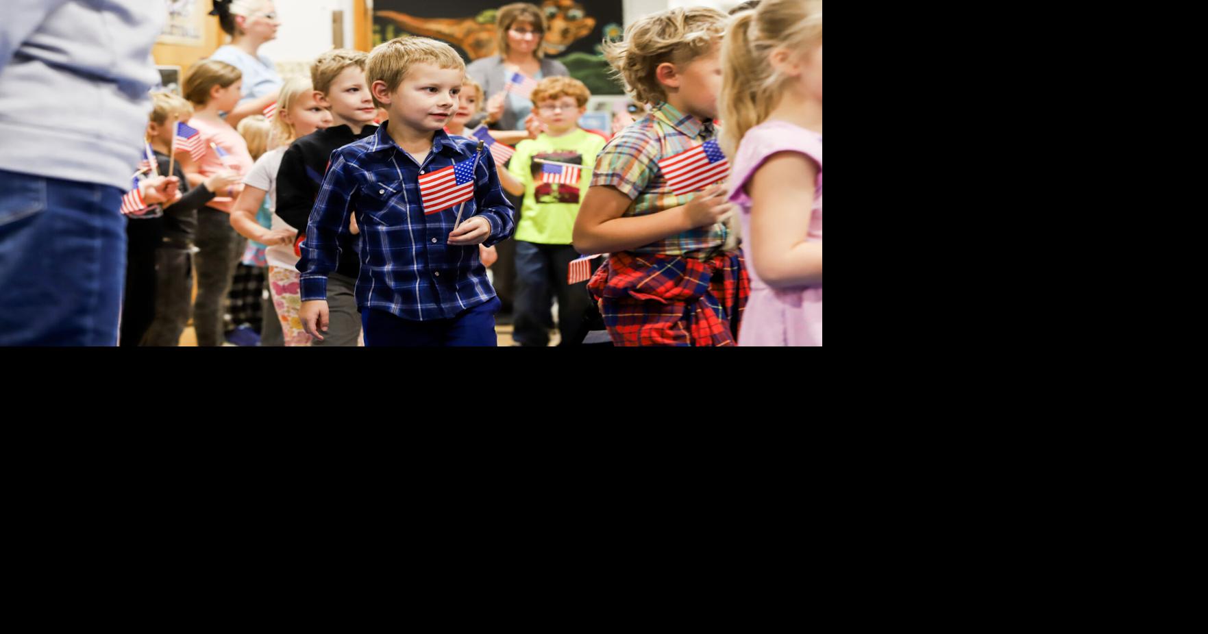 Glendive veterans share significance of Veterans Day with area students