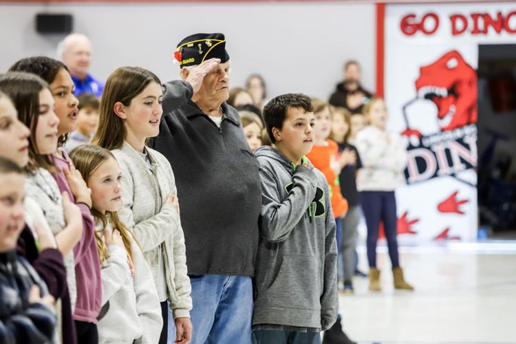 Glendive veterans share significance of Veterans Day with area students