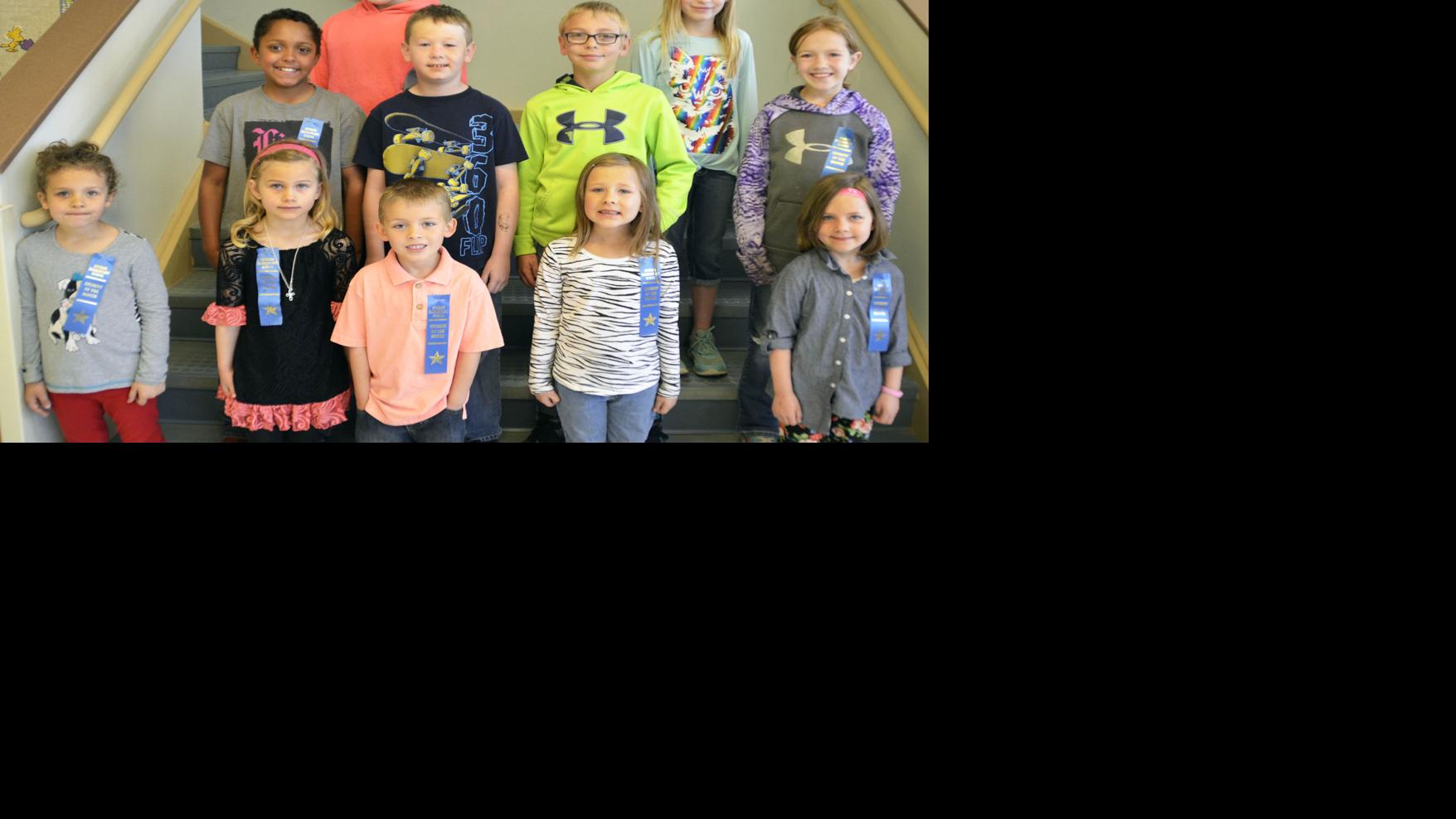 Sturgis Elementary April students of the month named Sturgis