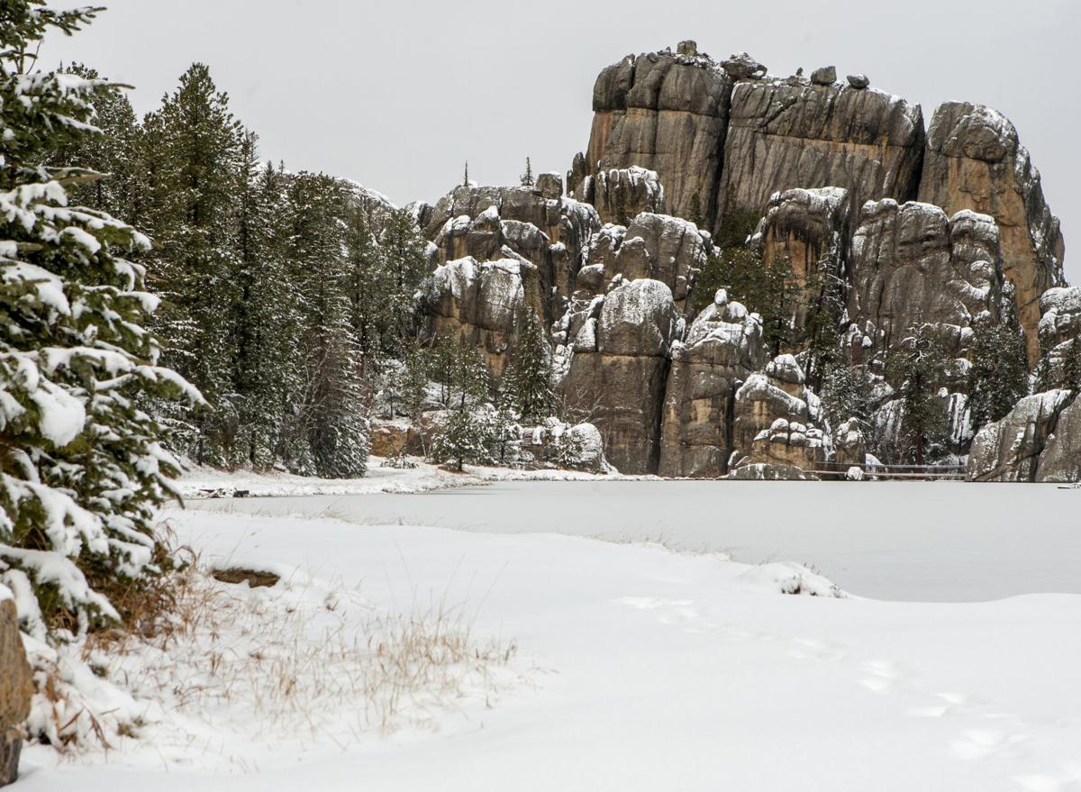 PHOTOS Snow scenes from Custer State Park Photos