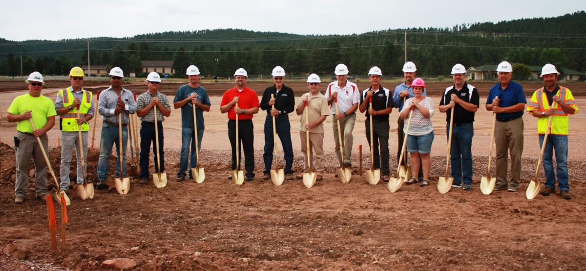 Meade School District hosts symbolic ground breaking Sturgis