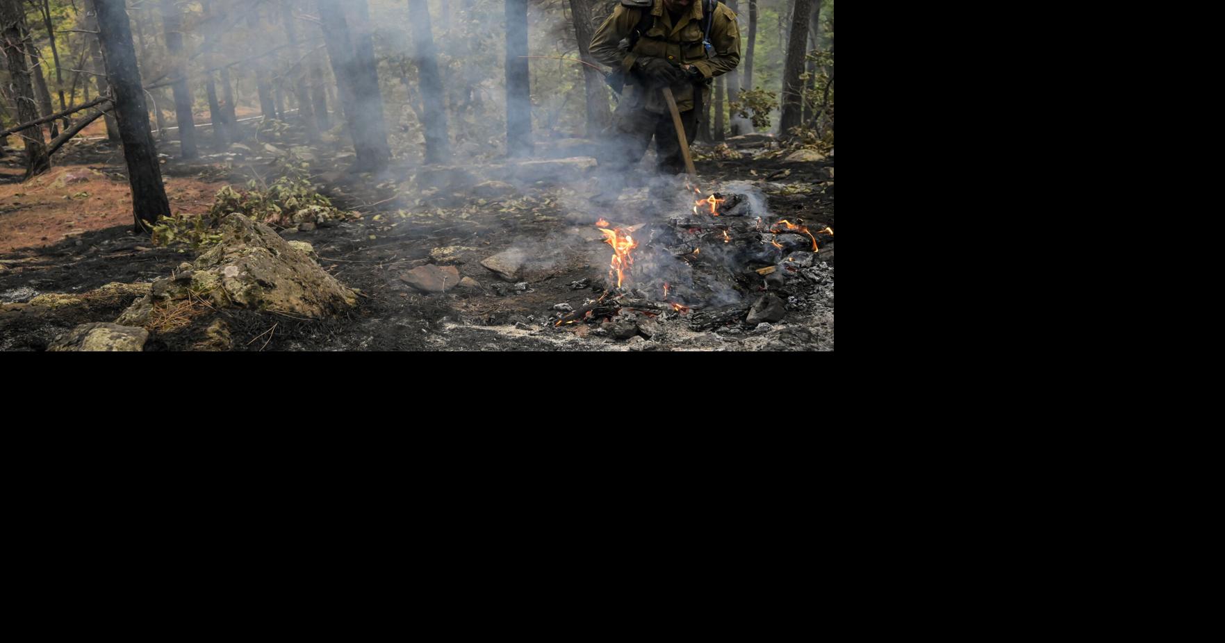 First Thunder Fire continues to burn near Rapid City