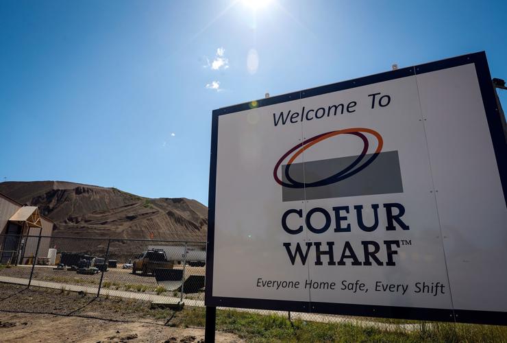Wharf Mine sign