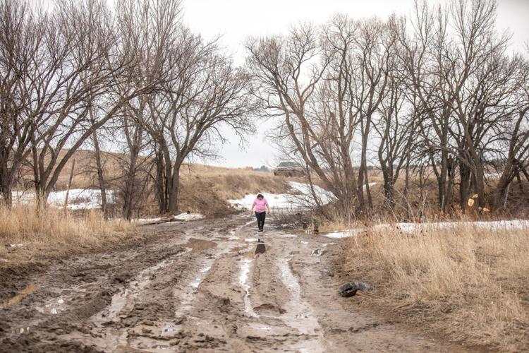 Flooding strands residents on Pine Ridge reservation