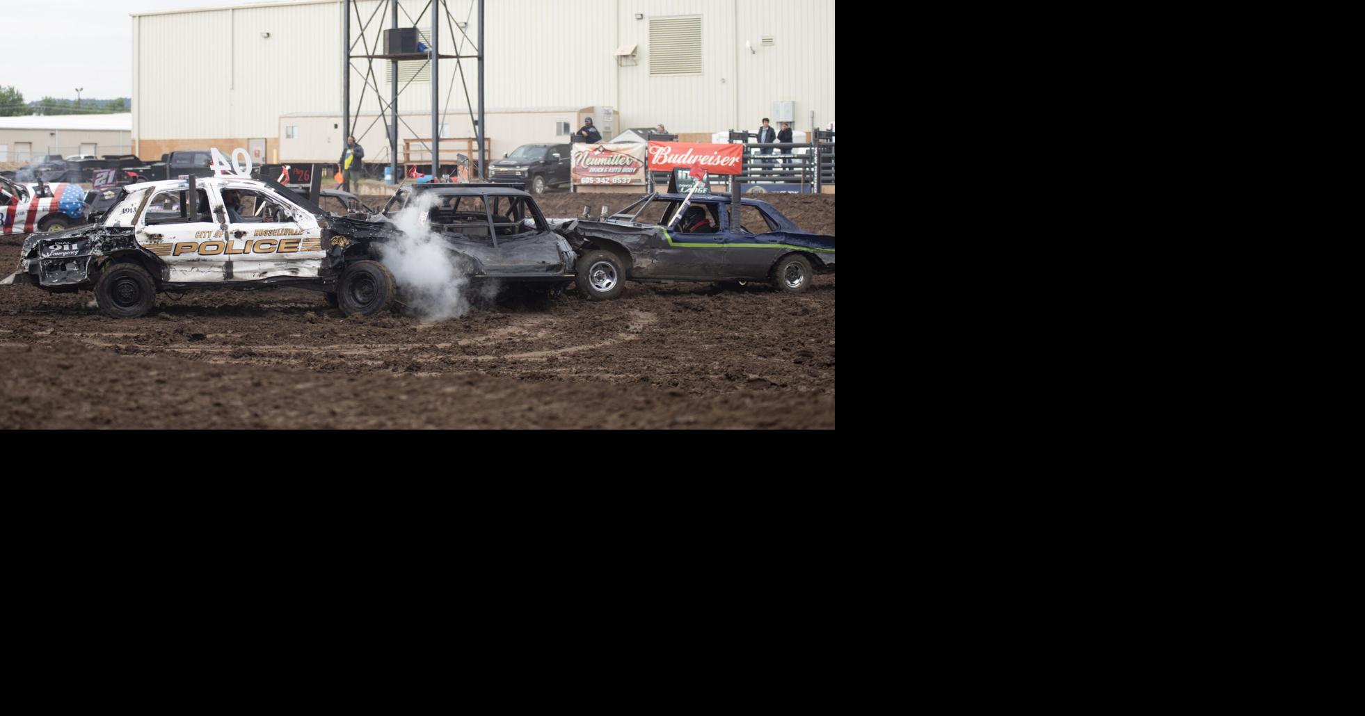 PHOTOS Action from the Black Hills Beatdown demolition derby