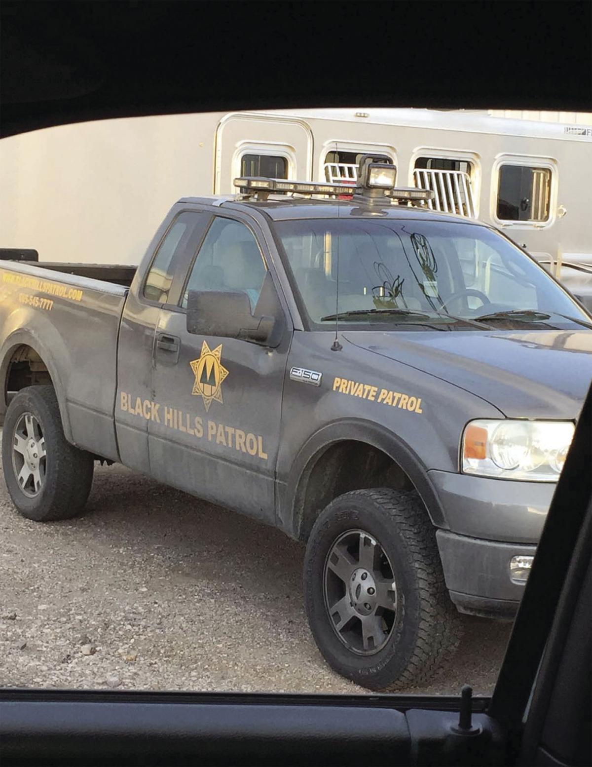 Black Hills Patrol vehicle