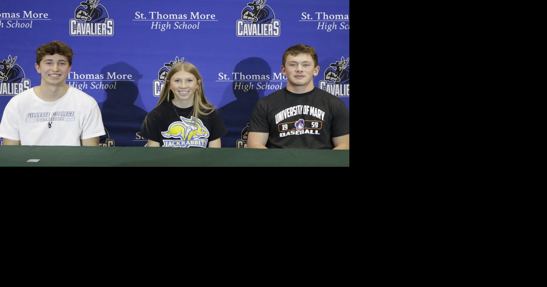 St. Thomas More athletes overcome hurdles, sign to colleges