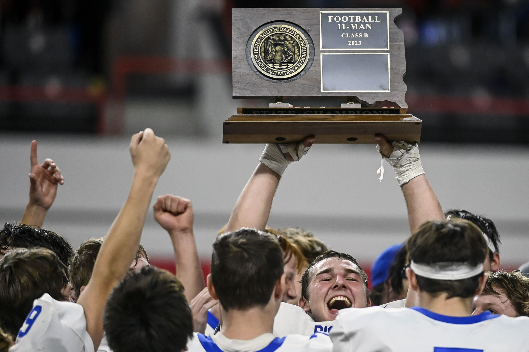 Hot Springs Football Team Secures Historic State Championship Victory Against Elk Point-Jefferson
