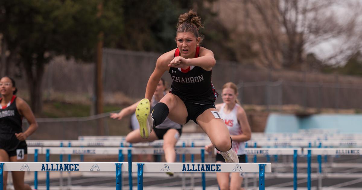 Hannah Sprock sets Chadron High shot put record as Cardinals win meet