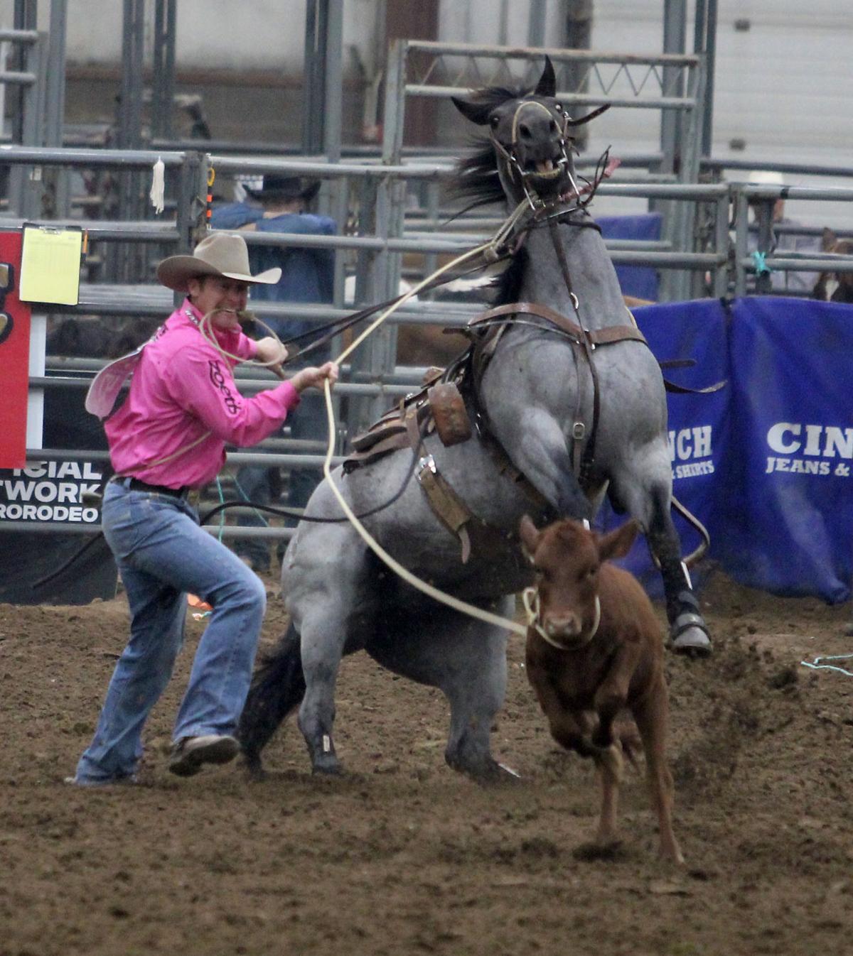 Tyson Durfey Closes Strong To Win Tie Down Roping News Rapidcityjournal Com