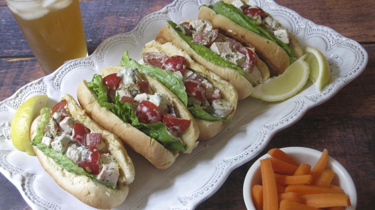 Kitchenwise This Chicken Salad Is Served In A Hot Dog Bun Rapidcityjournal Com