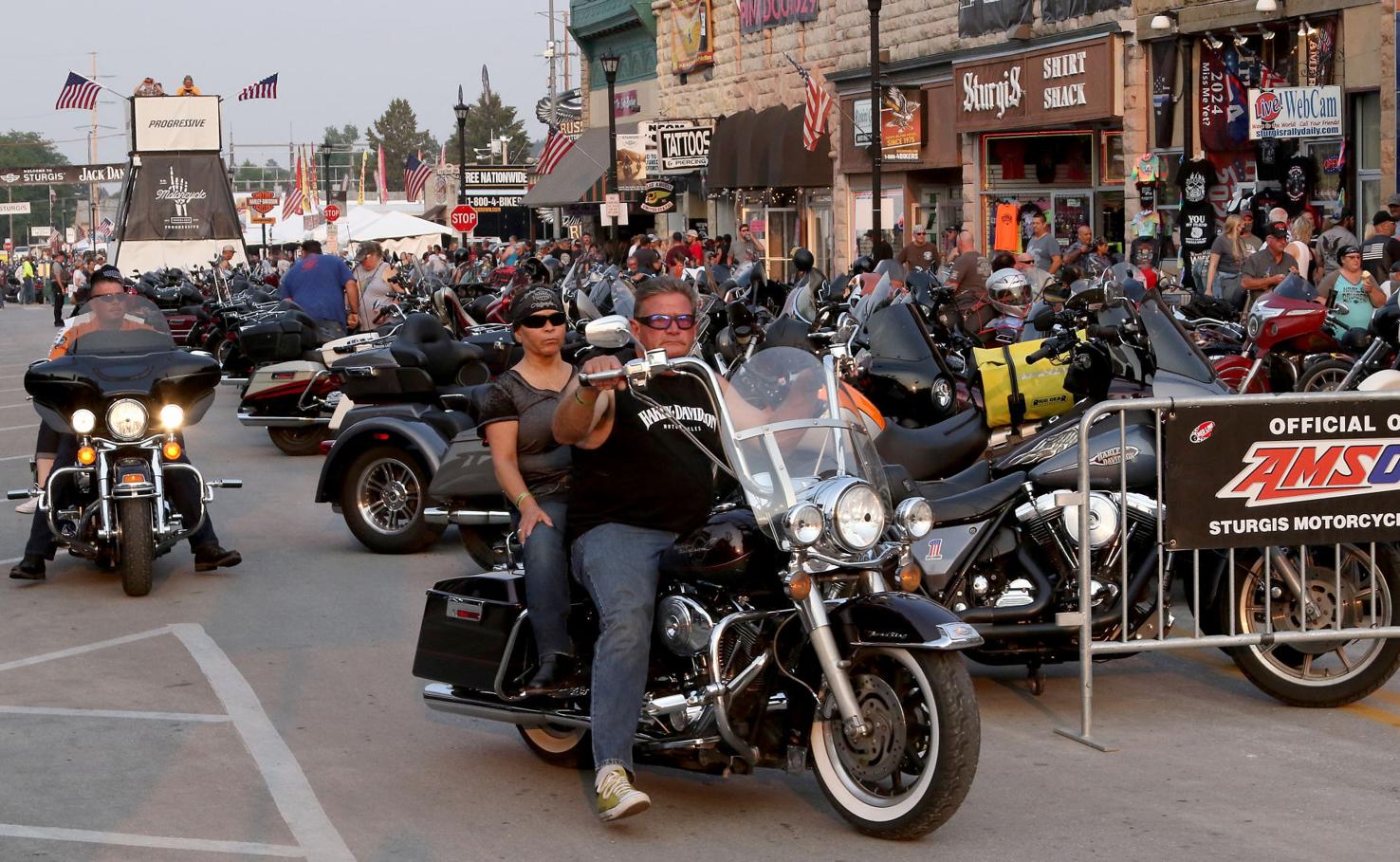 PHOTOS 81st Annual Sturgis Motorcycle Rally Saturday night