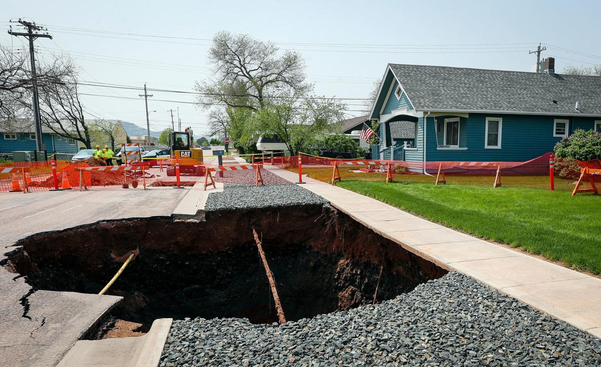 Update Sinkhole In West Rapid City Continues To Grow