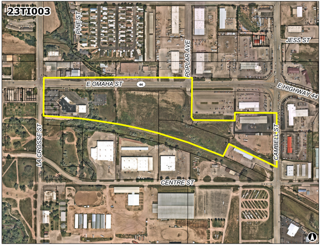 Map of the Sagebrush Flats affordable housing district