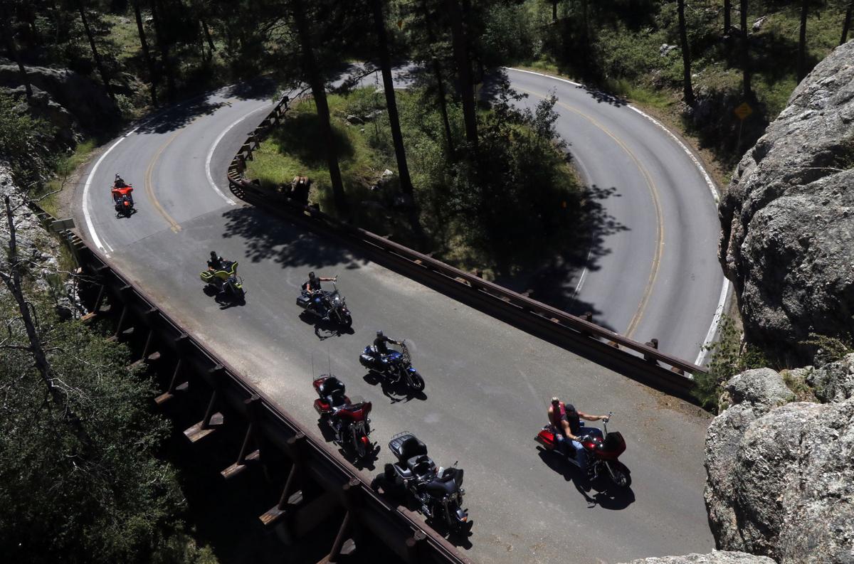 Cruising on Iron Mountain Road Sturgis Rally Daily