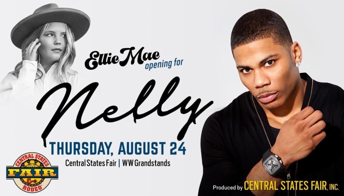 Nelly, Chase Rice join Central States Fair concert lineup