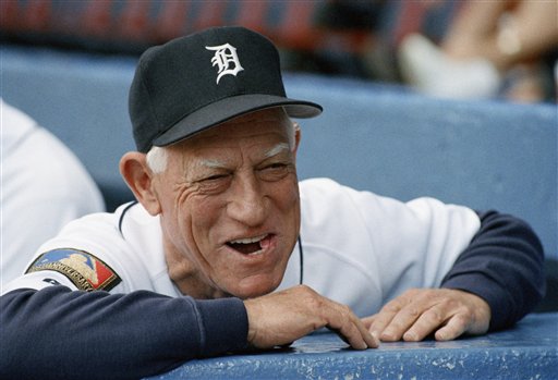 Hall of Fame manager Sparky Anderson born