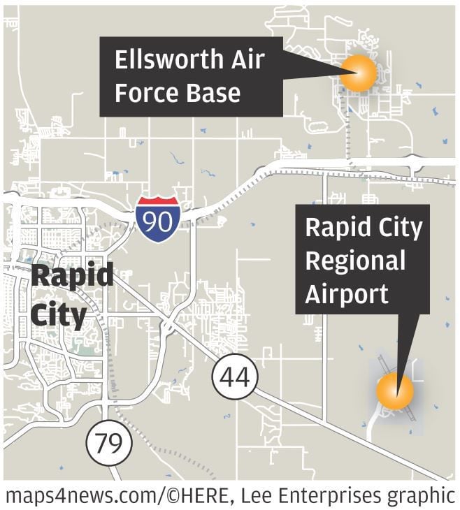 map of rapid city regional airport