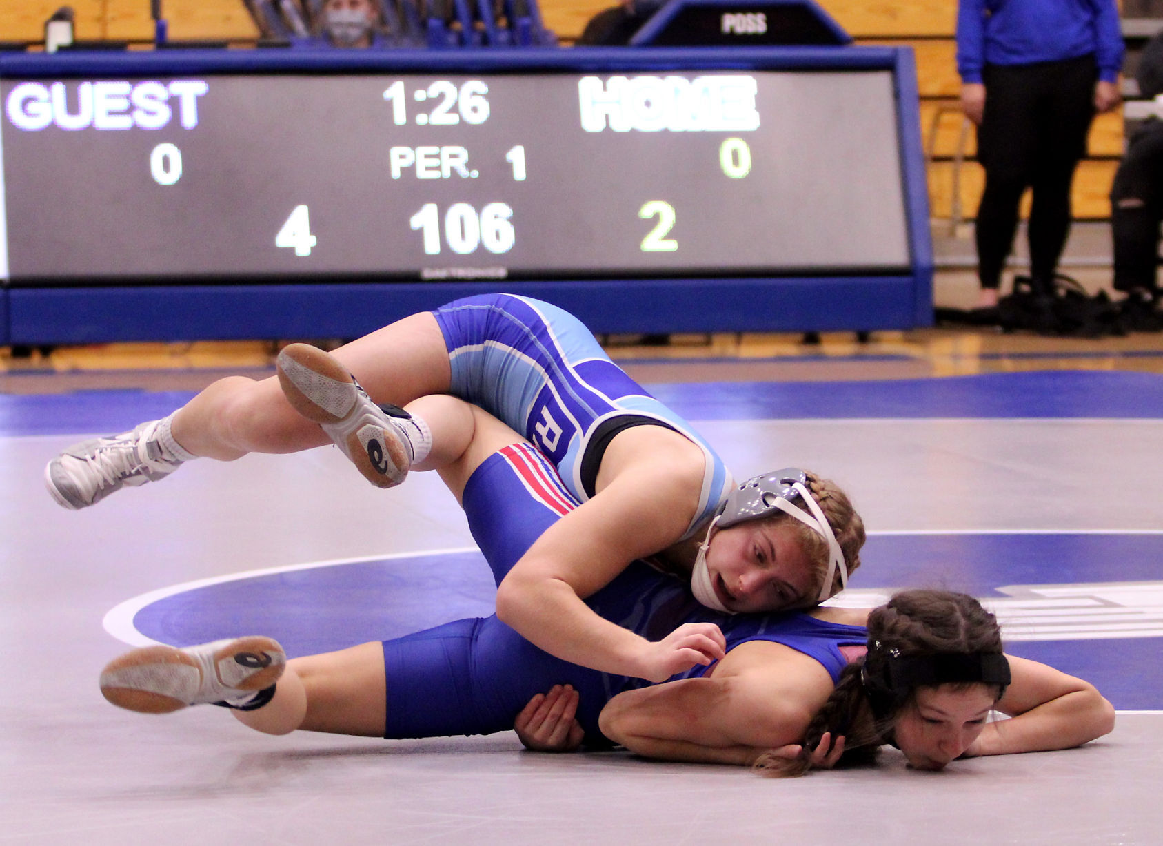 Its history in the making for girls state wrestling image