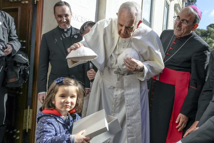 Pope Francis Saint Catholic Papa Gift' Baby Cap