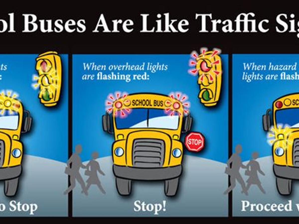 School Bus Lights Signs Are Like Traffic Signals Chadron