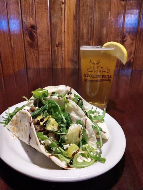 bull- mushroom taco