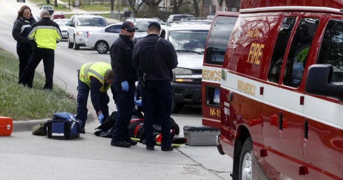 Pedestrian injured after being hit by car