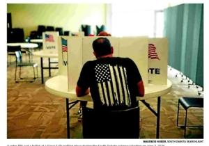 DOJ ELECTION MONITORS WILL BE IN SOUTH DAKOTA