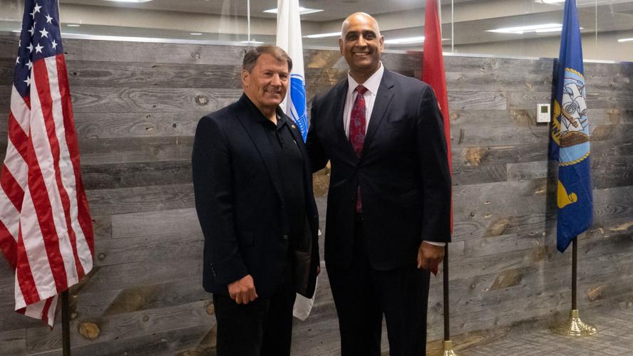 Sen. Mike Rounds (R—SD) and Dr. Ravi Chaudhary