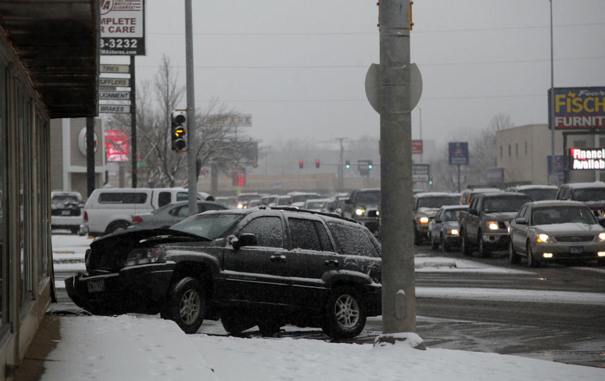 Rapid City gets first snow of season
