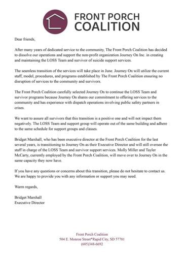 FPC Release Dissolving and helping Journey On