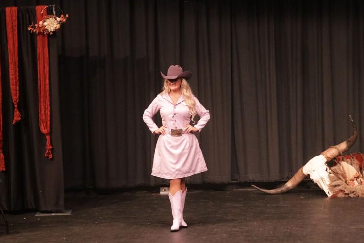 Aleena Wagner performs in speech