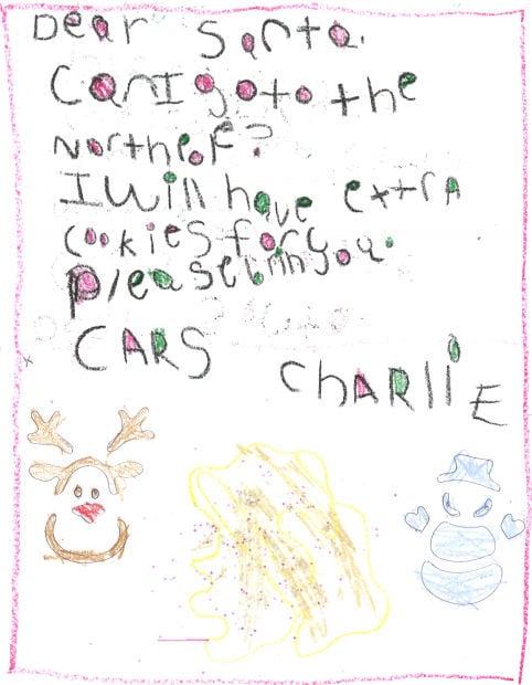 Letters To Santa Local Rapidcityjournal Com - freddy goes boom roblox charlie charlie