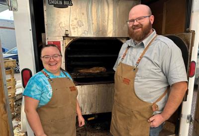 Holy Sm-oaks BBQ owners John and Holly Miller