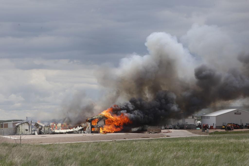 Box Elder Ammo Plant Fire Caused By Welding Or Soldering Local Rapidcityjournal Com