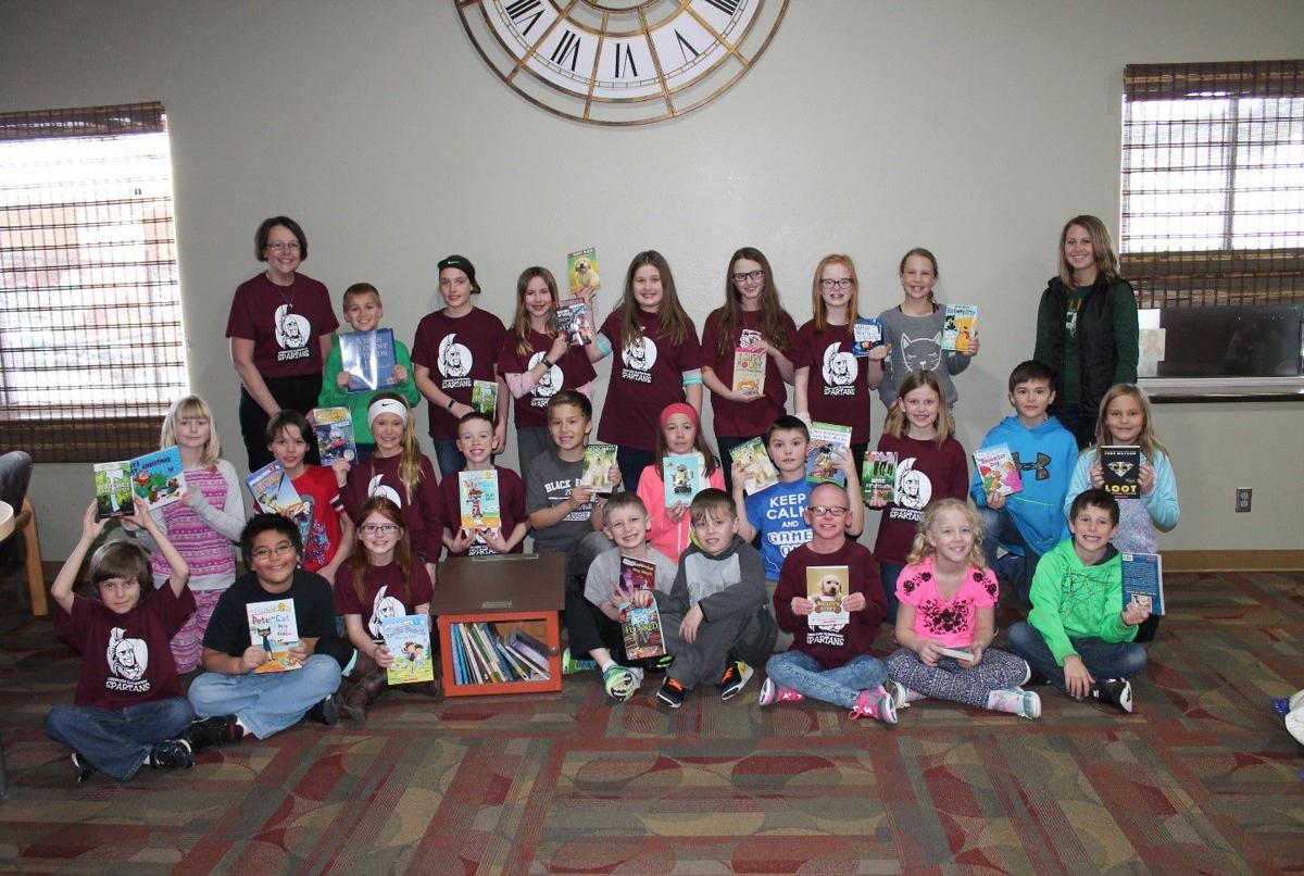 Our Good Deeds Spearfish Students Donate To Local Little Free Library Project Local Rapidcityjournal Com
